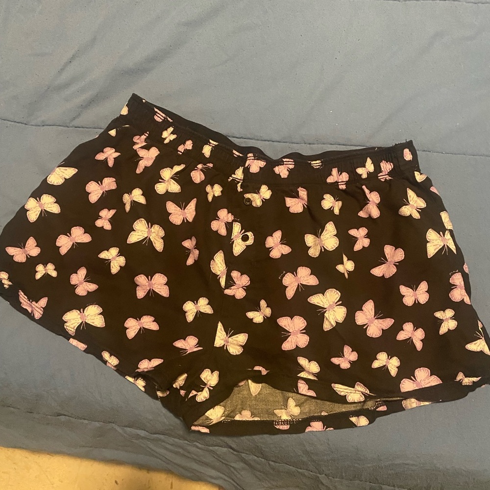 Victoria’s Secret PINK butterfly boxer sleep shorts